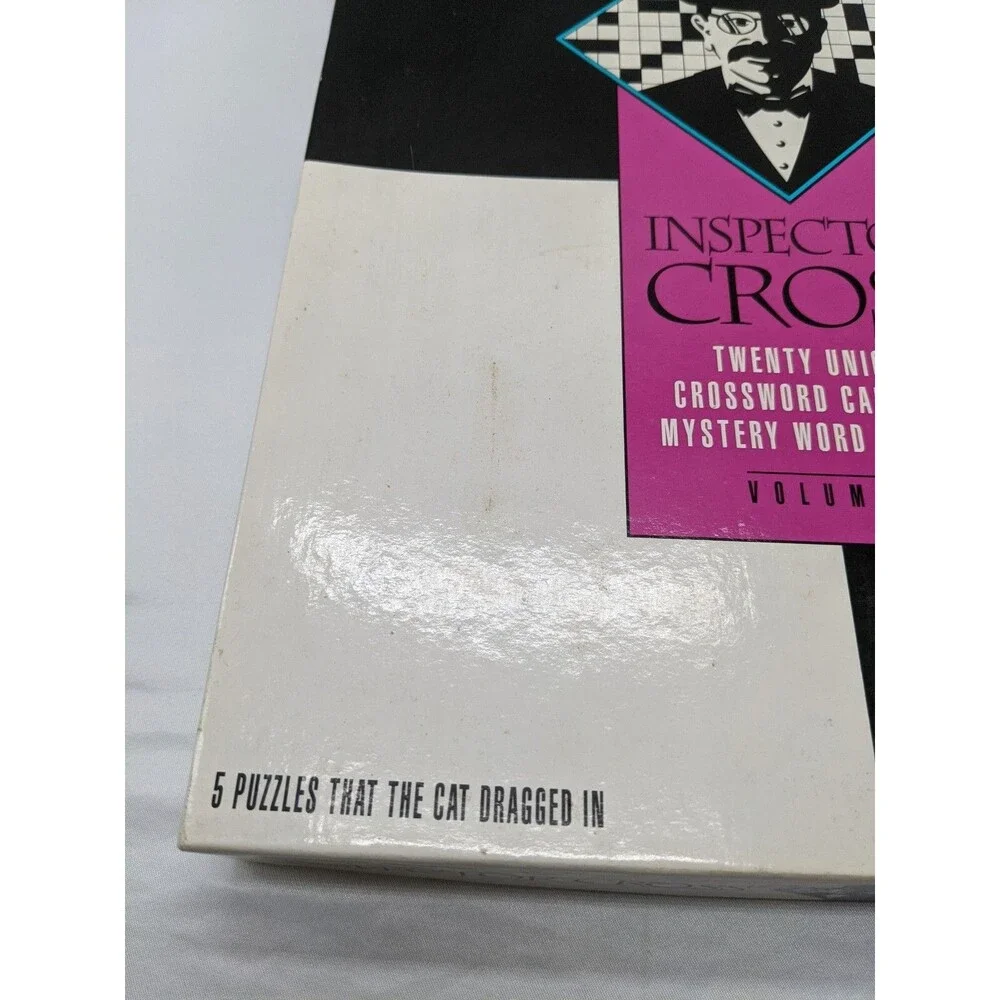Inspector Cross Crossword Capers And Mystery Word Teasers Volume 2